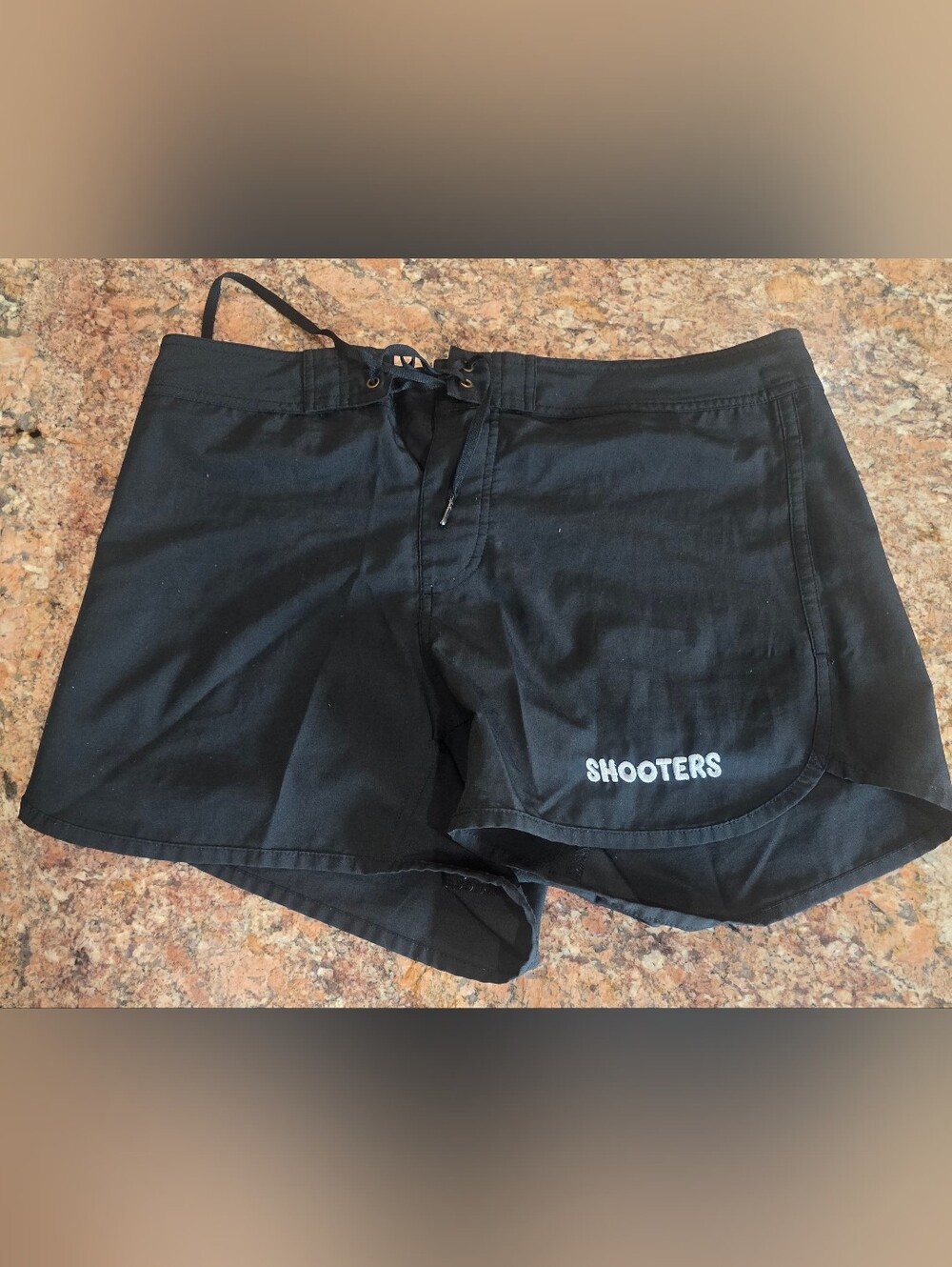 Men's TacHuntFish UDT Diver Shorts , Black, Shooter, Hooter, Medium